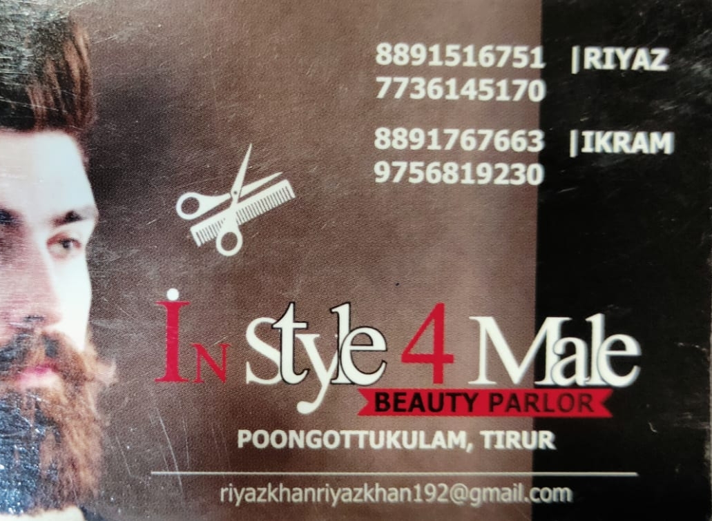 IN STYLE 4 MALE TIRUR